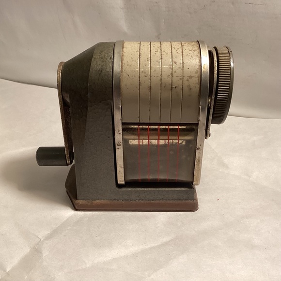 Vintage Apsco premier portable pencil sharpener made in U.S.A. - Picture 4 of 12